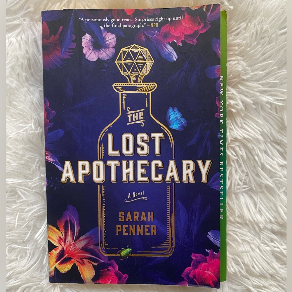 The Lost Apothecary by Sarah Penner (paperback book)